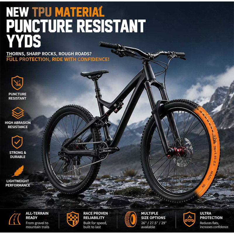 Mountain Biking Tube - Mountain Bicycle Tire Bike Inner Tube