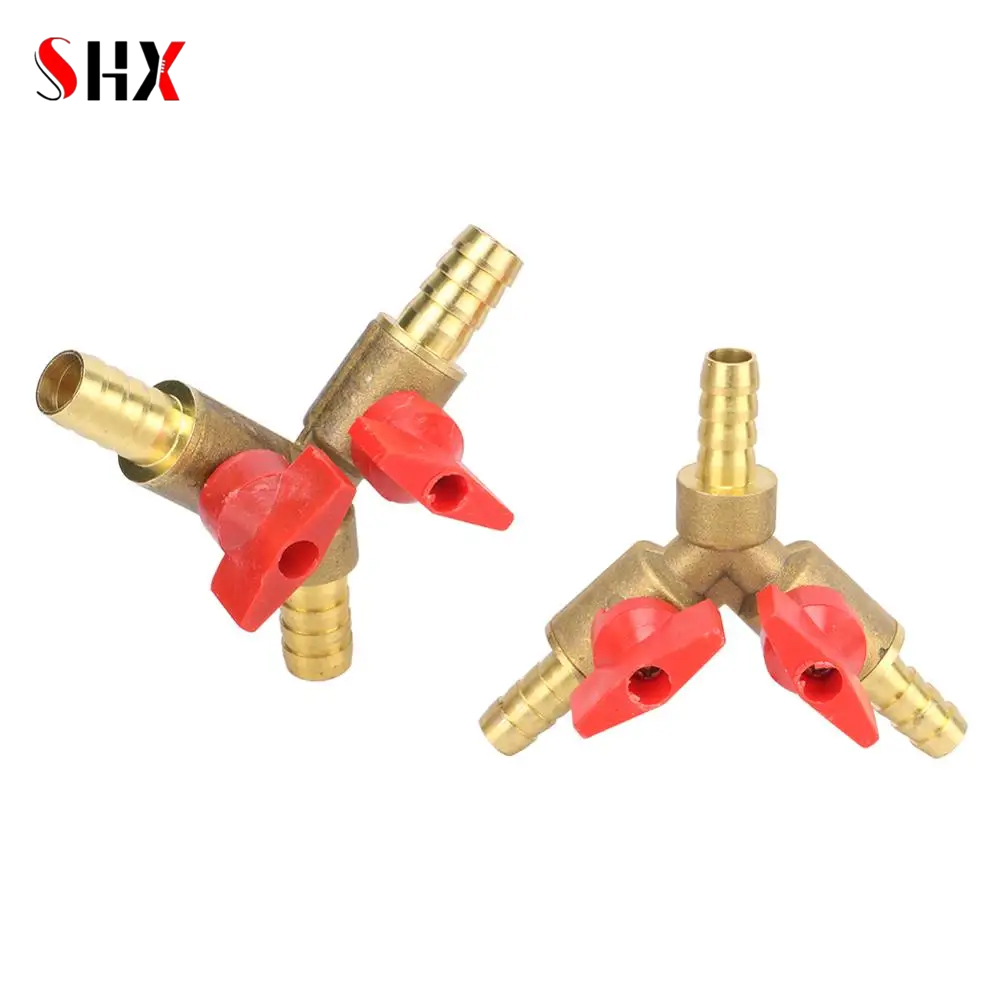 Spoke Nipple Brass - 6 8 10mm Hose Barb Y