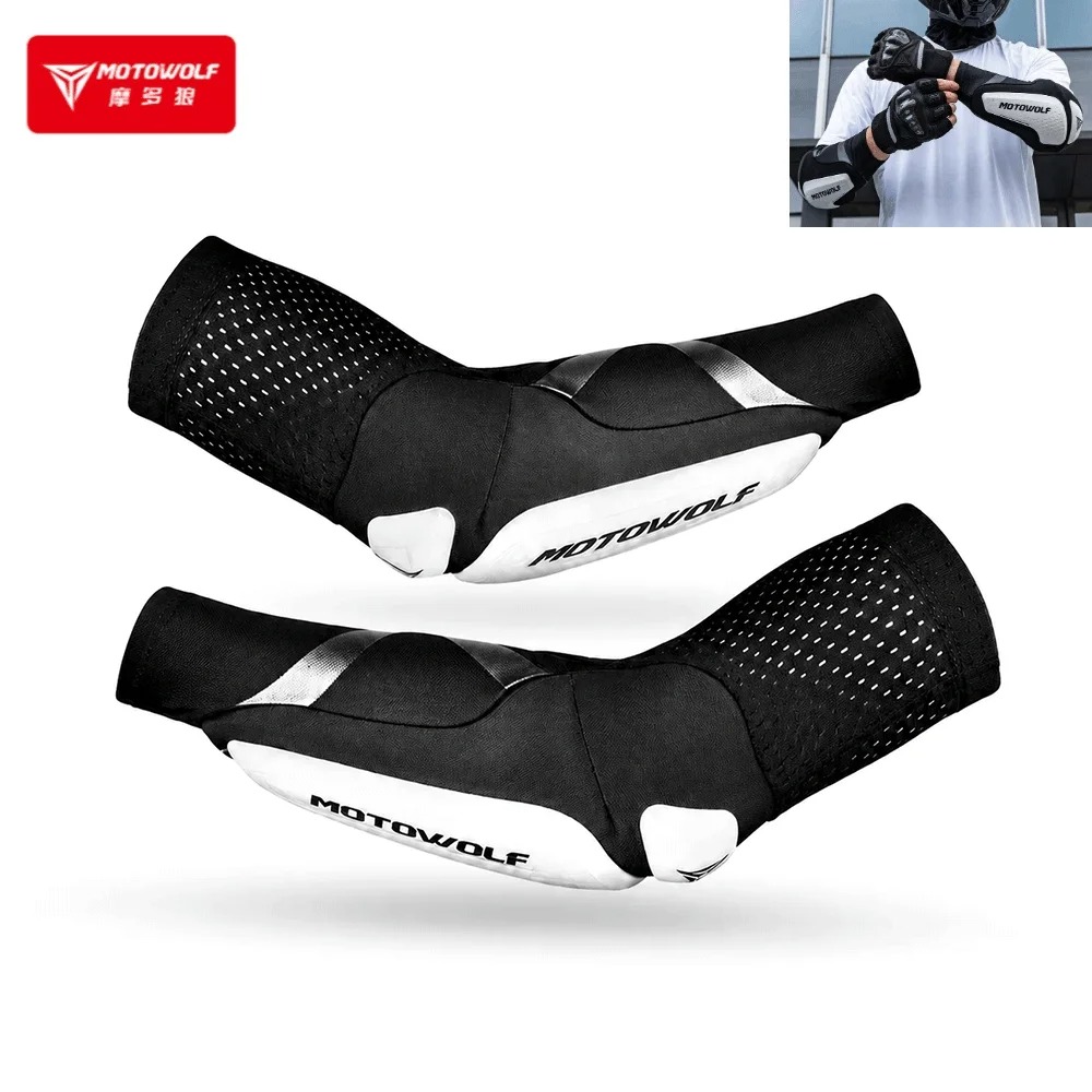 Motorcycle Elbow Pads Elastic  - Mountain Biking Elbow Pads 评论和价格