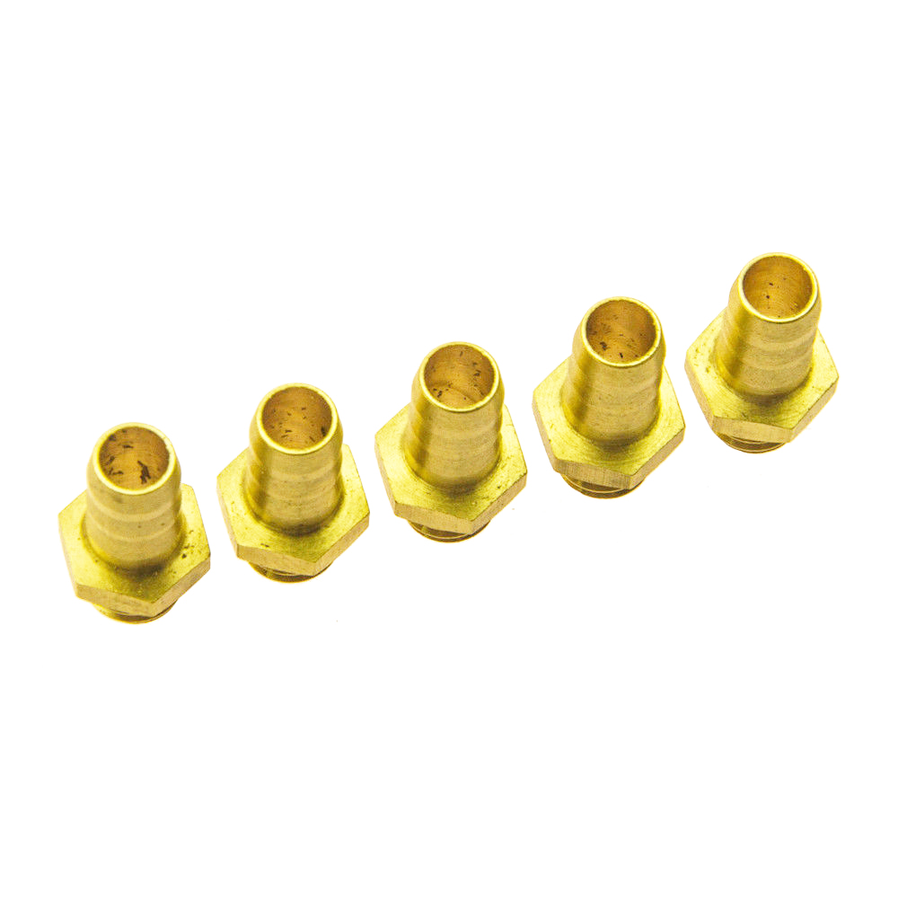 MIBIDAO 5Pcs Brass M4 Threaded - Spoke Nipple Brass 评论和价格