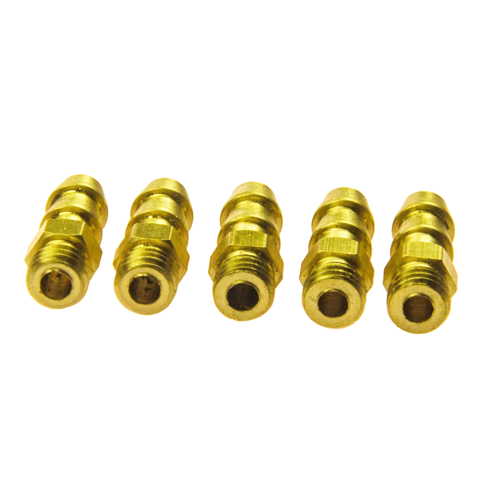 MIBIDAO 5Pcs Brass M4 Threaded - Spoke Nipple Brass 评论和价格