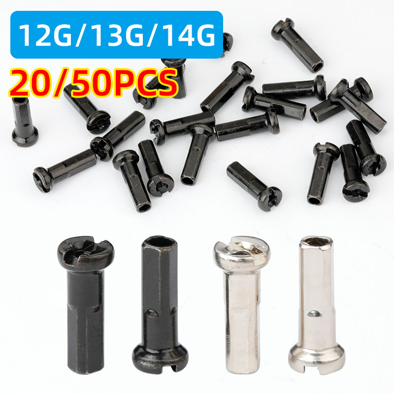 20/50PCS Copper Nipples 14G 13 - Spoke Nipple Brass 评论和价格