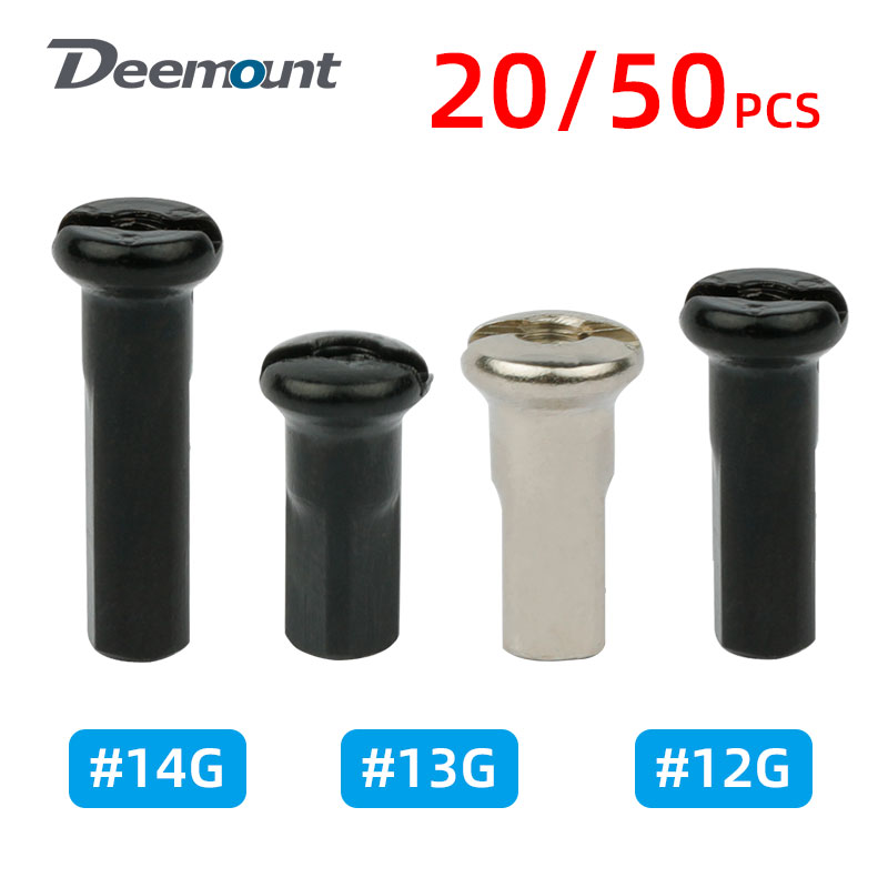 20/50PCS Copper Nipples 14G 13 - Spoke Nipple Brass 评论和价格