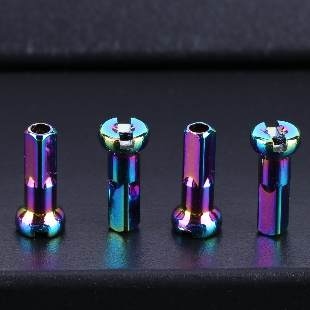 10Pcs Bike Spoke Nipples 14G C - Mountain Biking Tips 评论和价格