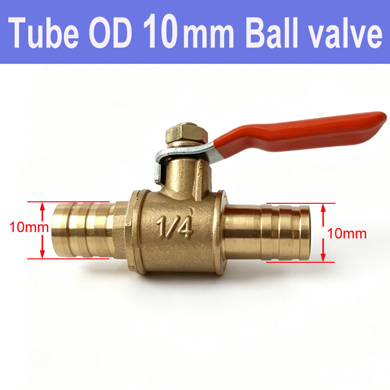 Small Red Handle Brass Shutoff - Spoke Nipple Brass 评论和价格