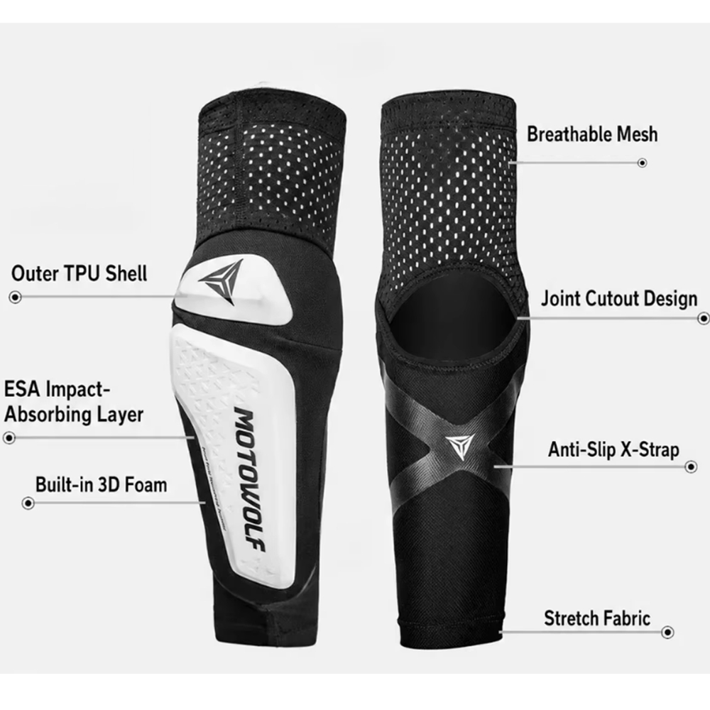Motorcycle Elbow Pads MTB Elbo - Mountain Biking Elbow Pads 评论和价格