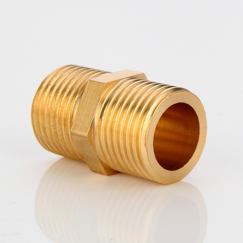 1PCS 1/8 1/4 3/8 1/2 3/4 1 Mal - Spoke Nipple Brass 评论和价格