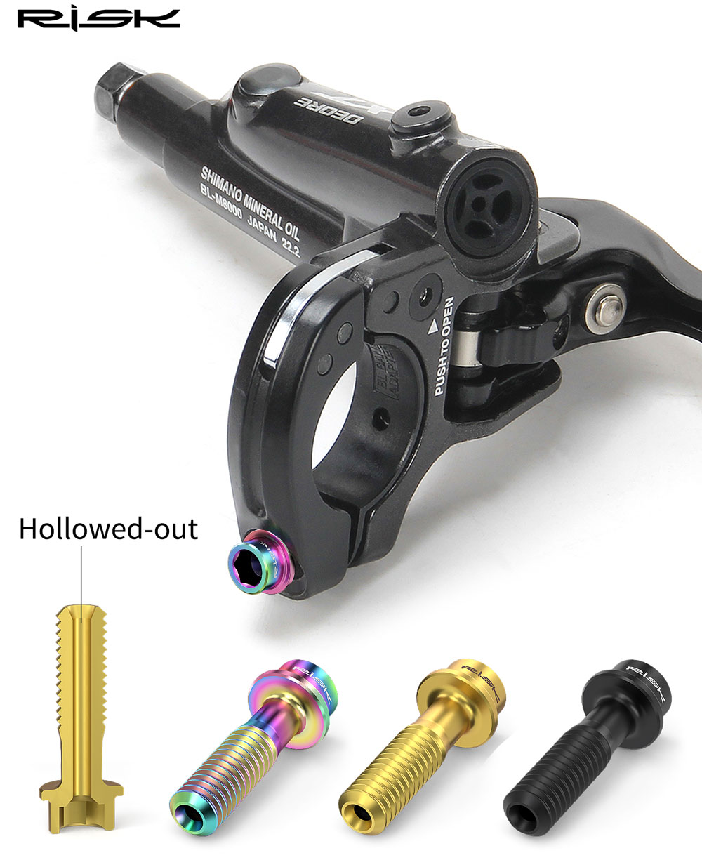 RISK M5x18mm Seat Screws Mount - Mountain Biking Tube 评论和价格