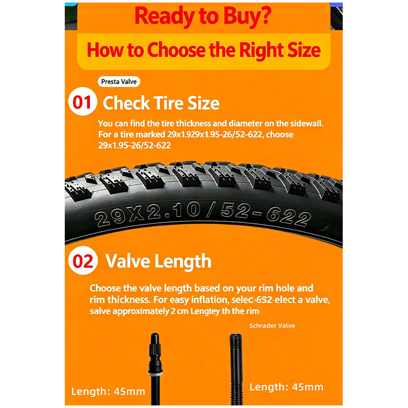Mountain Bicycle Tire Bike Inn - Mountain Biking Tube 评论和价格