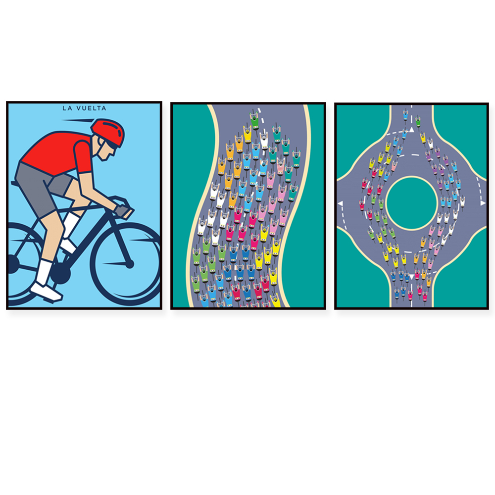 Mountain Bike Print Cycling Ra - Mountain Biking Europe 评论和价格