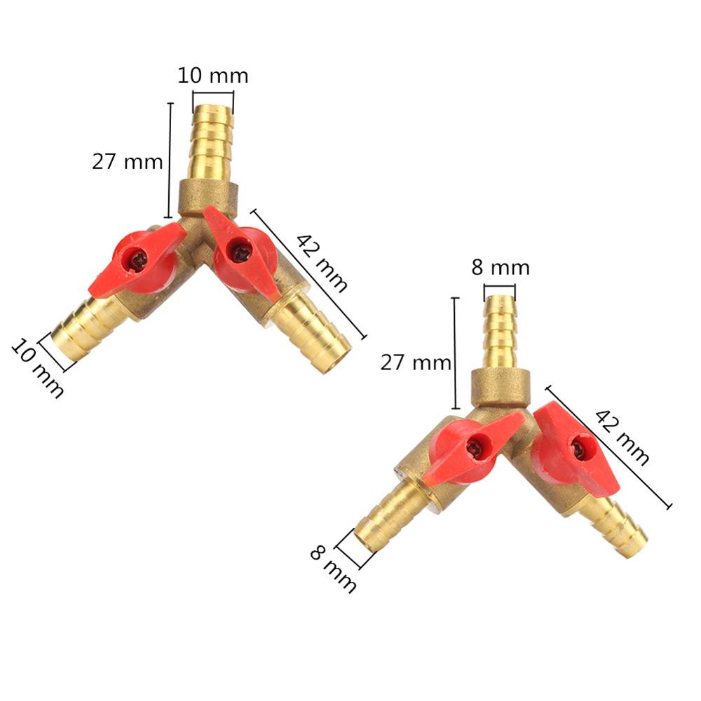 6 8 10mm Hose Barb Y Type Thre - Spoke Nipple Brass 评论和价格