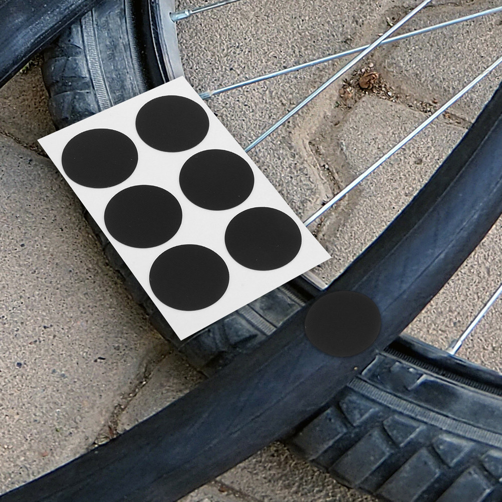 18Pcs Bike Tire Patch Kit Self - Mountain Biking Tube 评论和价格